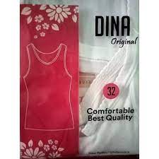 3 Pcs Singlet Wanita Dina | Kaos Dalam Perempuan Dewasa Remaja Abg | Pakaian Tang Top Teng Tank Tenk Tengtop Underwear | Sguna Grosir