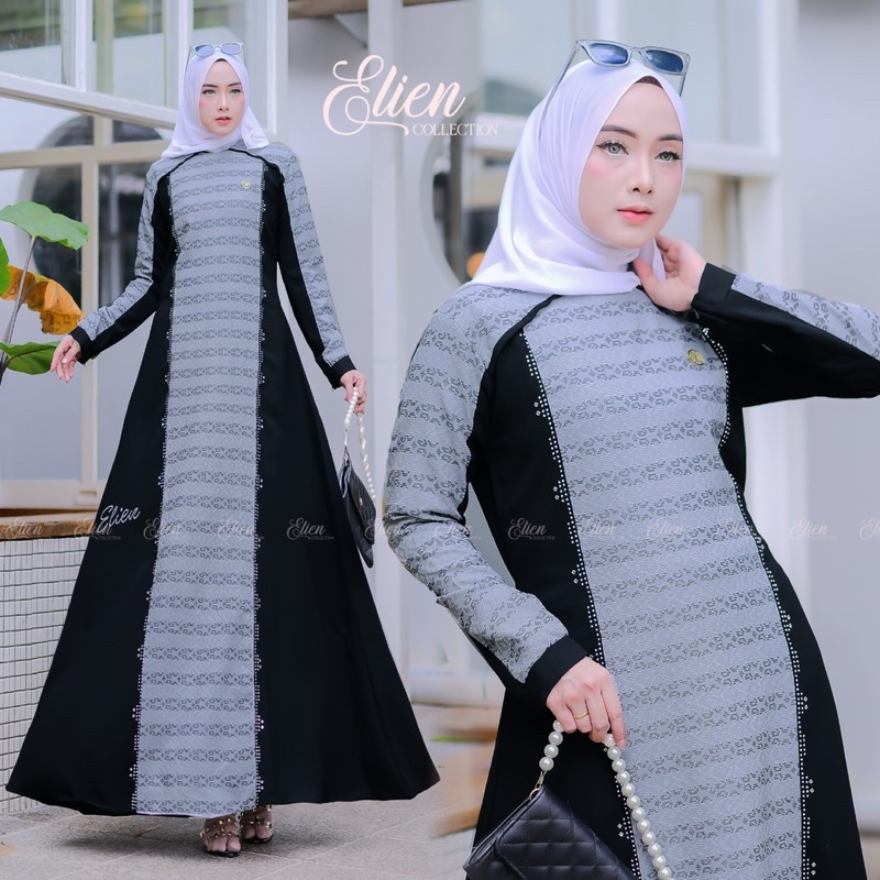 gamis aswan / hikmat kw / gamis terbaru / not  zulfa /not  nazwa / gamis aswan