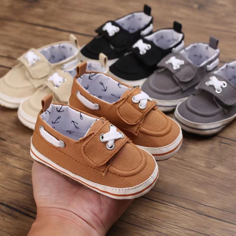 HappyOliver D64 XIWON Sepatu Anak Laki Sepatu Bayi Prewalker Shoes 0-18 bulan Import