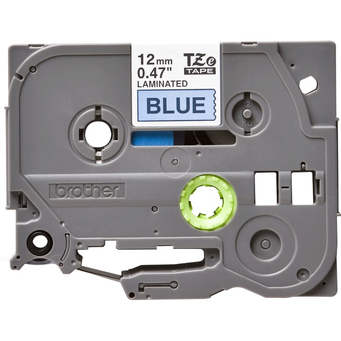 Brother Ptouch Label Tape TZE-531 12mm Black on Blue TZE531 Resmi