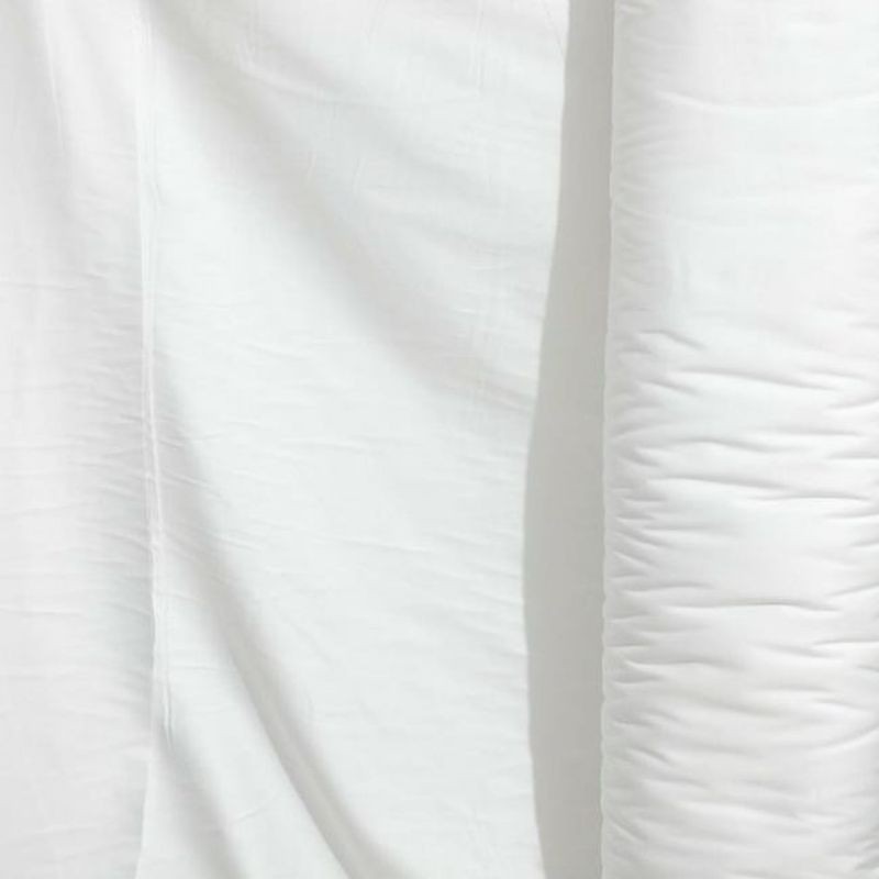 BAHAN MICROTEX POLOS PUTIH