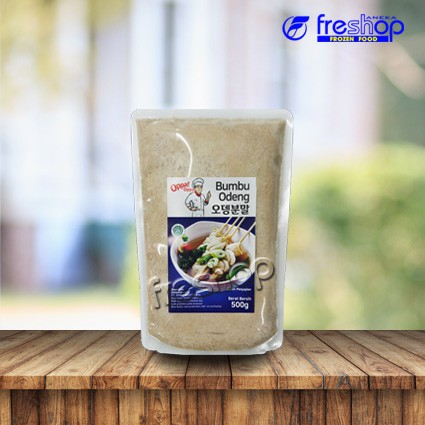 

Bumbu Saus Odeng Eomuk 500 gr Bumbu Kuah Oden Korean Fish Cake