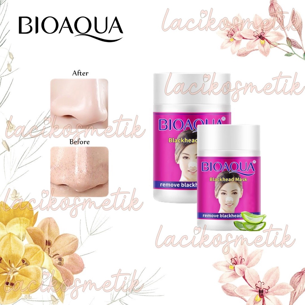 ✨LACIKOSME✨ BIOAQUA BLACKHEAD REMOVER MASK - BLACKHEAD MASK BPOM