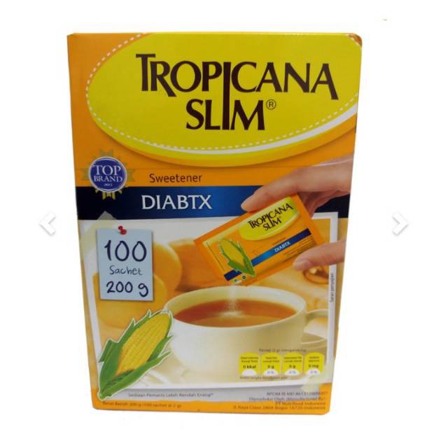 TROPICANA SWEETENER DIABETICS