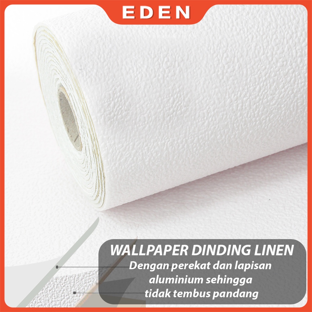 Wallpaper Dinding Linen Roll Walpaper Dinding Stiker Dekorasi Kamar Kelas atas | NEW