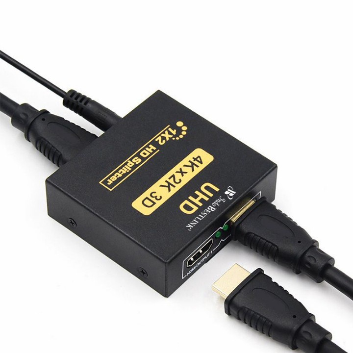 Hdmi Splitter 2 port / hdmi splitter 1 ke 2