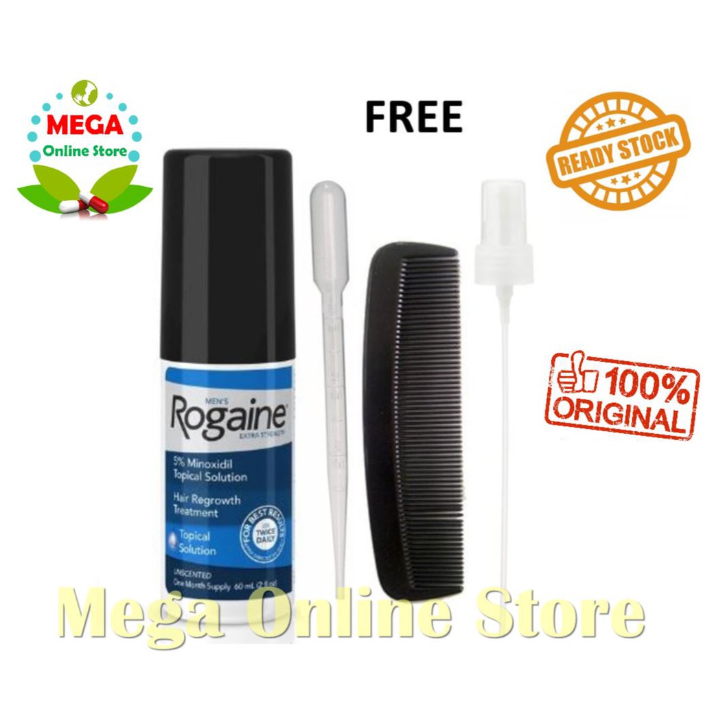 New Look (Kemasan Baru) Men's Rogaine 5% Minoxidil 60 ml