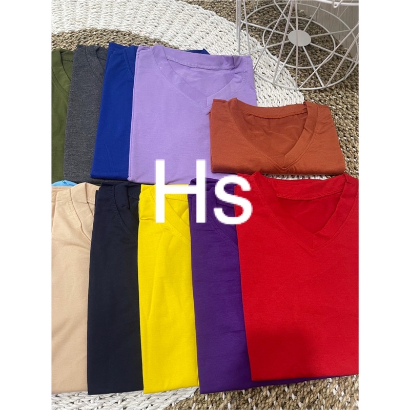 VNECK PANJANG/VLONG/V-PJ/KAOS OBLONG CEWEK POLOS