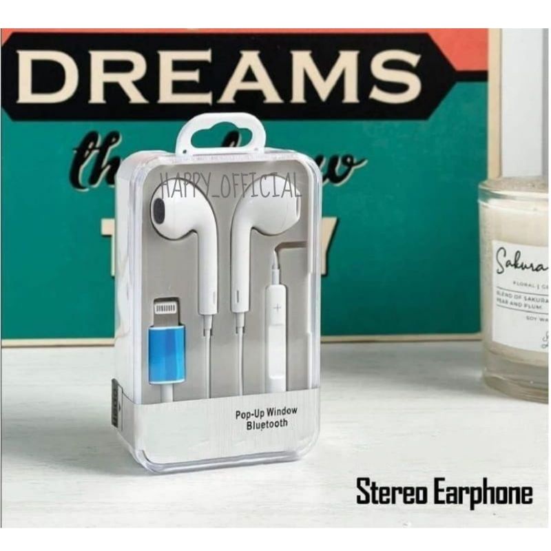 Headset Hf for iph Lightning Support ( Ip 7 8 X Xs Xr Xs max 11 11pro)