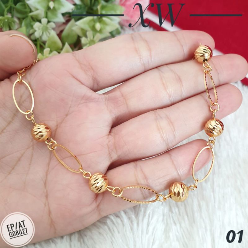 Gelang Jurai Fashion Gold G08027