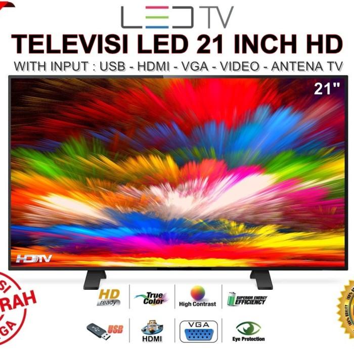 Tv Led Animax Ukuran 21" Support Usb Vga Hdmi Garansi 1 Tahun