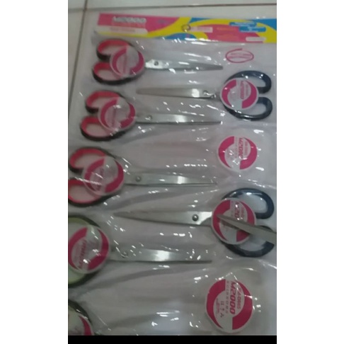 

Gunting ukuran sedang stainless renteng satuan murah