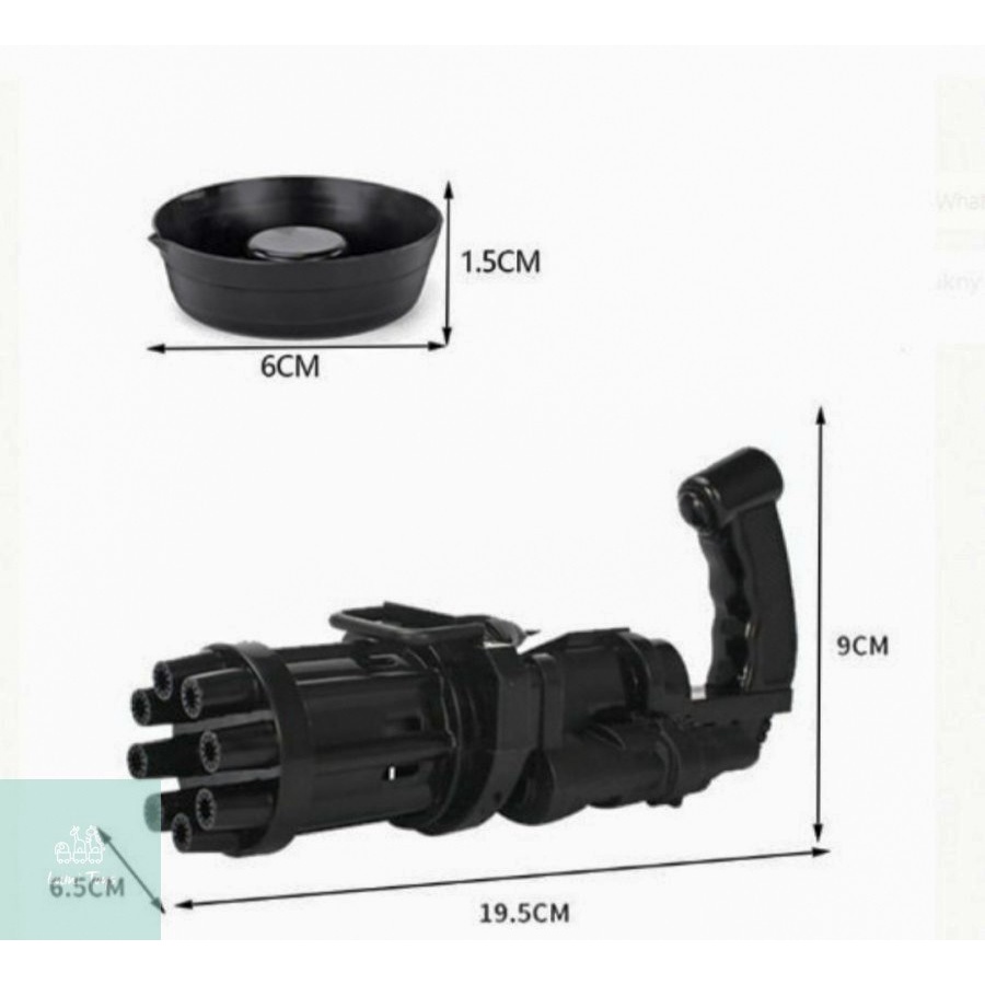 BP22-Mainan pistol Bubble Elektrik Bentuk machine / Gelembung Bubble