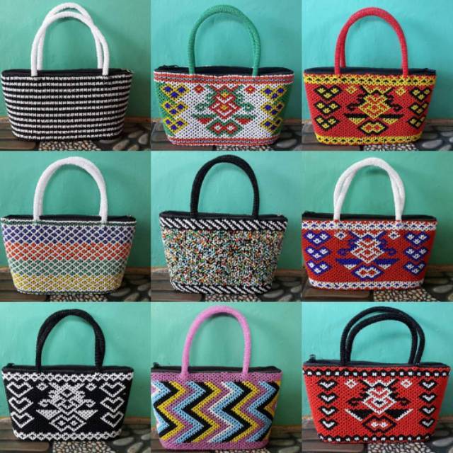 GROSIR TAS  ETNIK  MANIK MANIK KHAS KALIMANTAN Shopee  