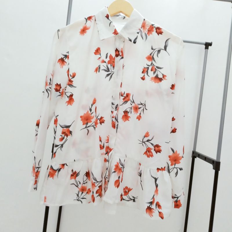 Preloved Atasan Blouse Kemeja Wanita ori loewy