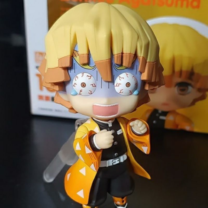 Action Figure Zenitsu Agatsuma Kimetsu No Yaiba Nendoroid Original