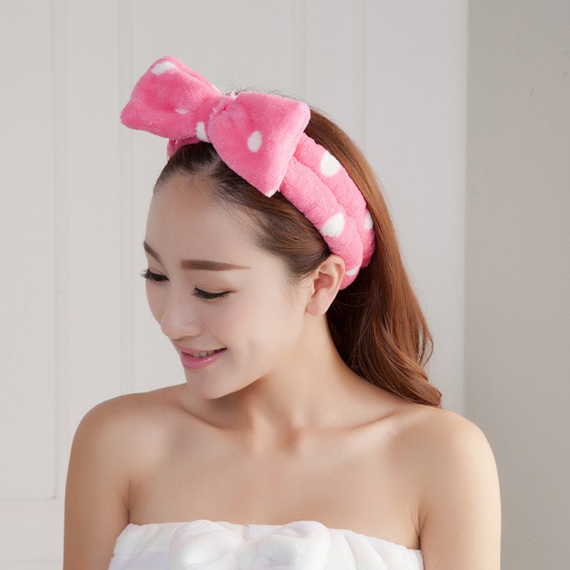 OVERFLOWS.ID Bandana Import Bando Cuci Muka Headband Masker Bulu Rasfur