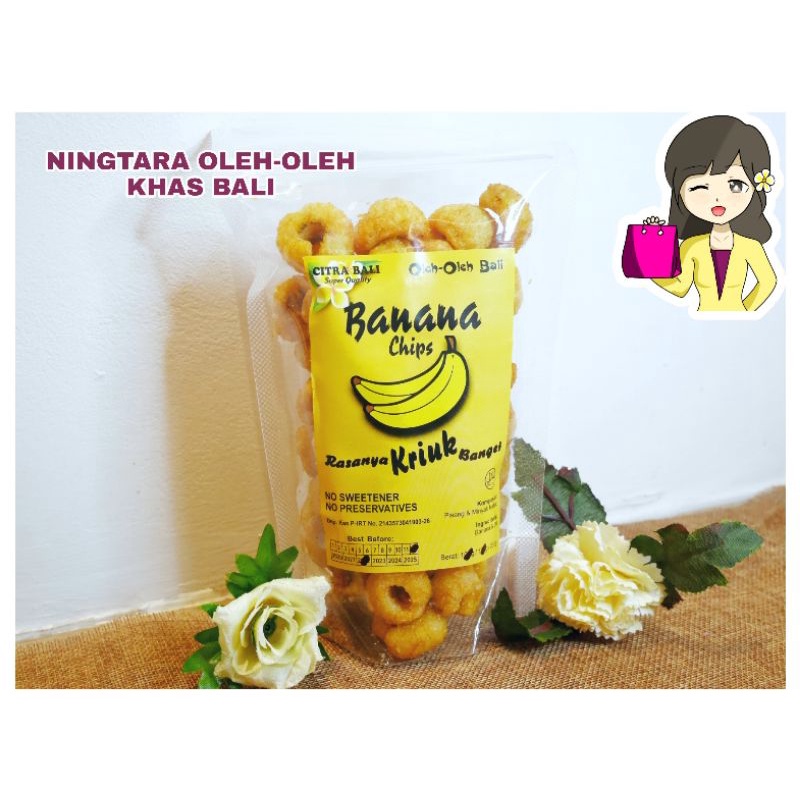 BANANA CHIPS (RAMBAK PISANG) CITRA BALI 200 GR