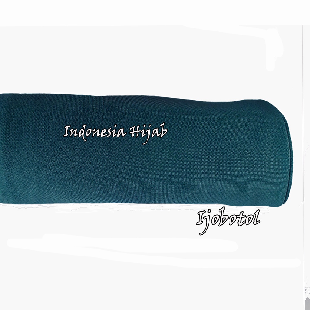 Rok Panjang Jersey Polos Tebal Tidak Nerawang Uk Standart-ijobotol