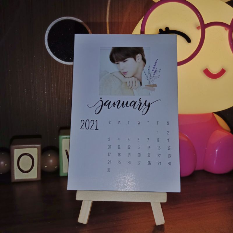 

kalender aesthetic BTS murah