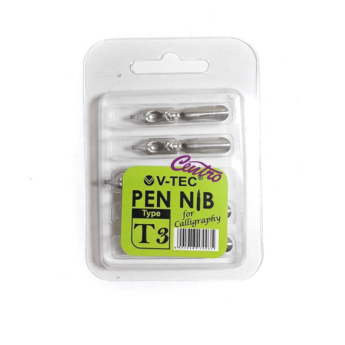 

V-Tec Comic Caligraphy Manga Kaligrafi Komik Pen Nibs VTEC T3 (isi 5)