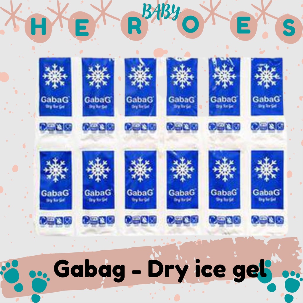 GABAG DRY ICE GEL THERMAFREEZE ICE GELL LEMBAR