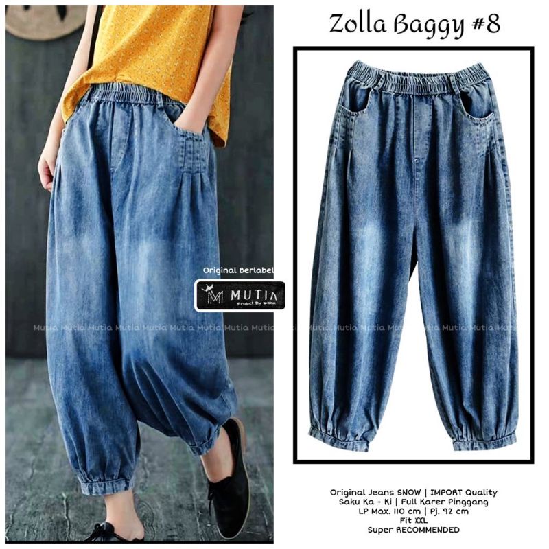 Zola Baggy #8 Mutia