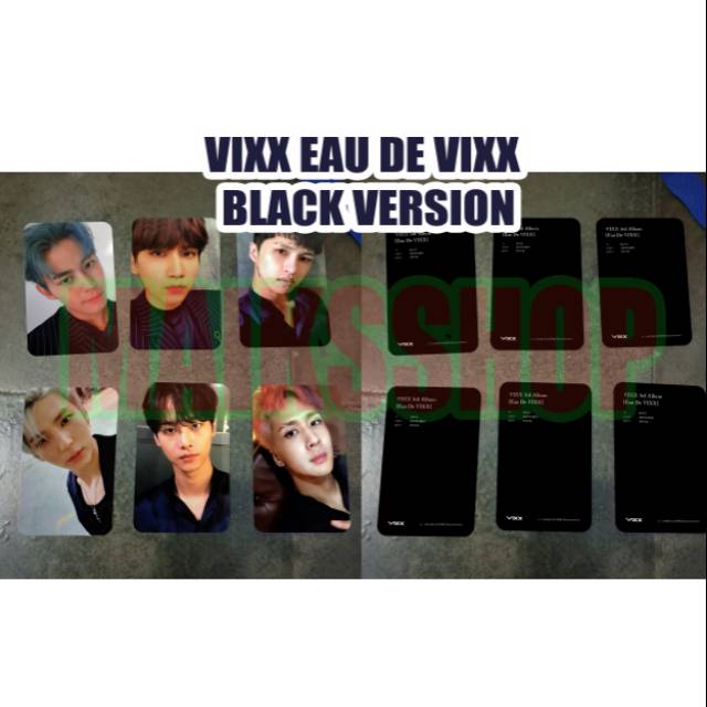 Vixx Eau De Vixx Photocard Kpop