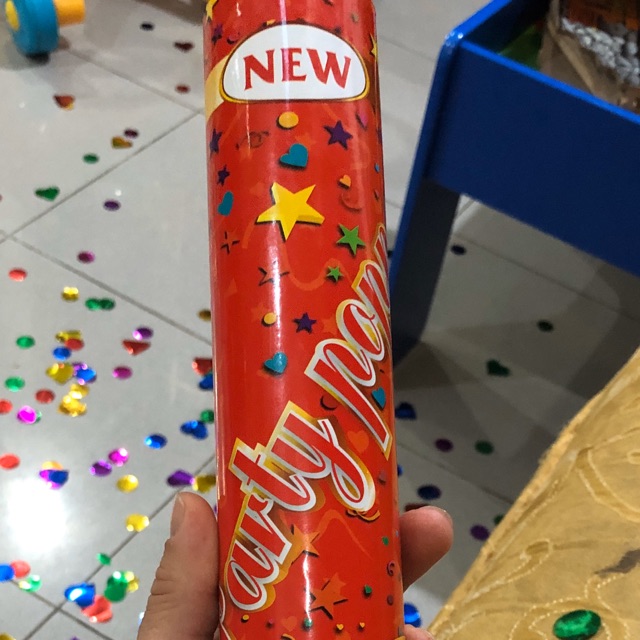 

Party popper confetti bagus ncl isi bukan sampah warna warni 30 cm