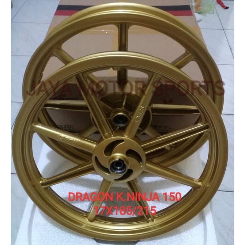 PELEK/VELG ROSSI SPRINT DRAGON KAWASAKI NINJA R 150 LAMA UK 185/215