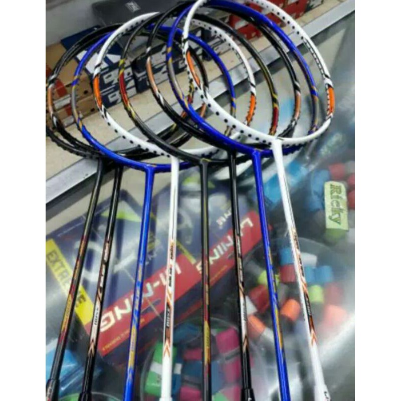 RAKET BADMINTON LINING SUPER SERIES 88 - SS 88 - BONUS : SENAR + GRIP + T-SHIRT + TAS 2R - ORIGINAL
