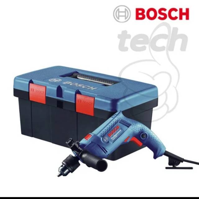 Bor Listrik Bosch 550watt IMPACT SUPER DRILL ORIGINAL WITH 90 ACCESORIES
