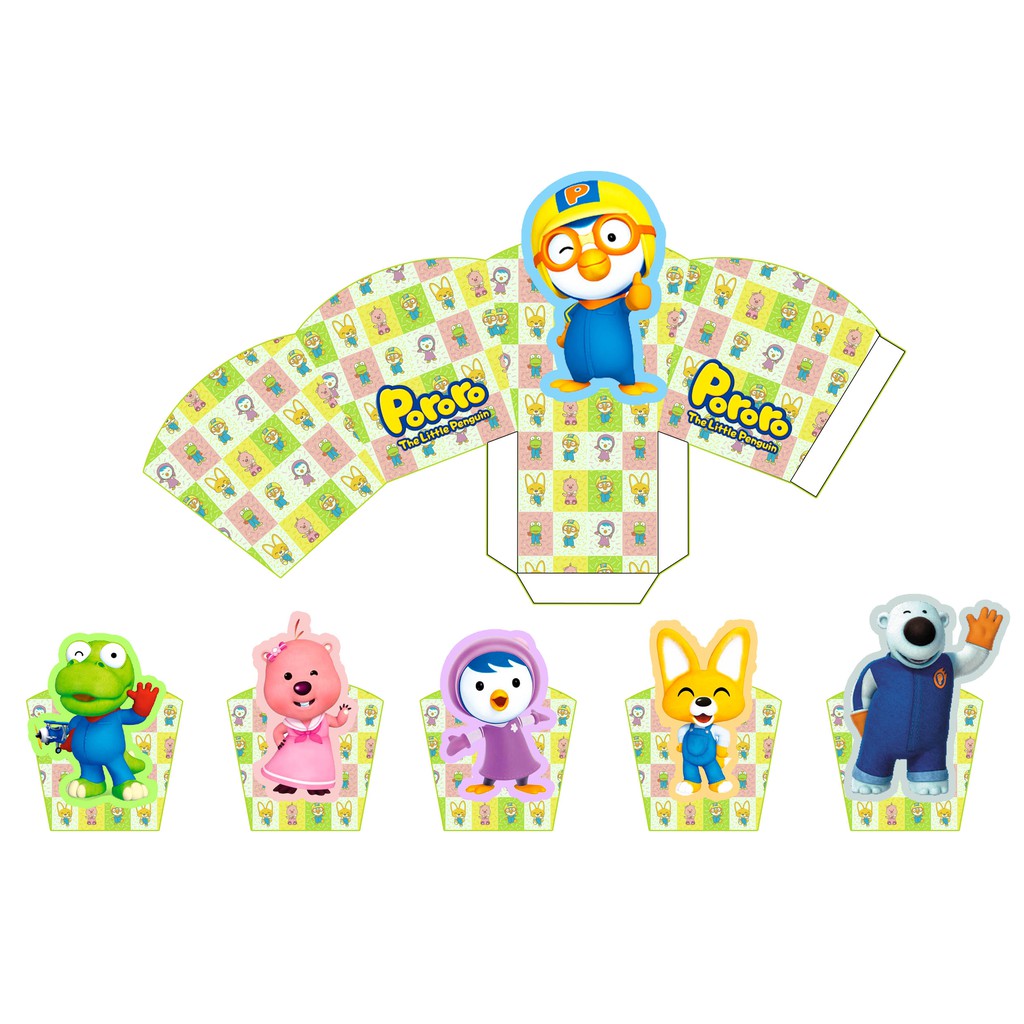 

Popcorn box pororo