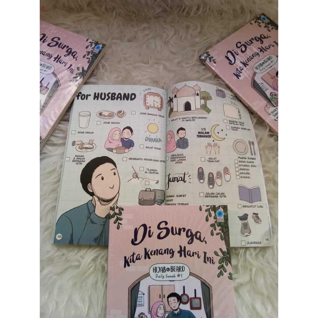 Buku Di Surga Kita Kenang Hari Ini Diary Sunah Inside Original