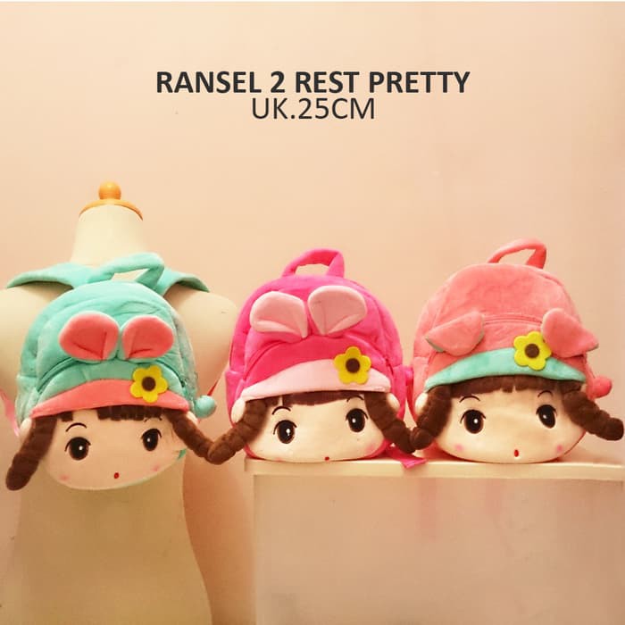 Promo Tas Ransel Boneka Metoo Pretty Angela 25cm terbaik