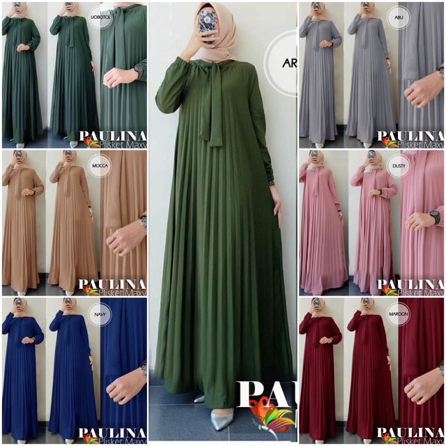 GAMIS PLISKET PITA MAYUNG JUMBO Real Picture