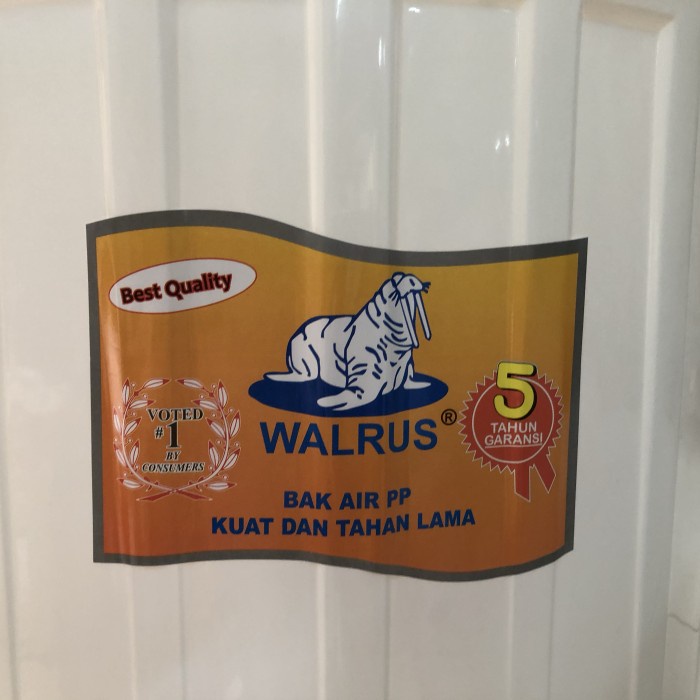 Bak Mandi Plastik "Walrus" Ready