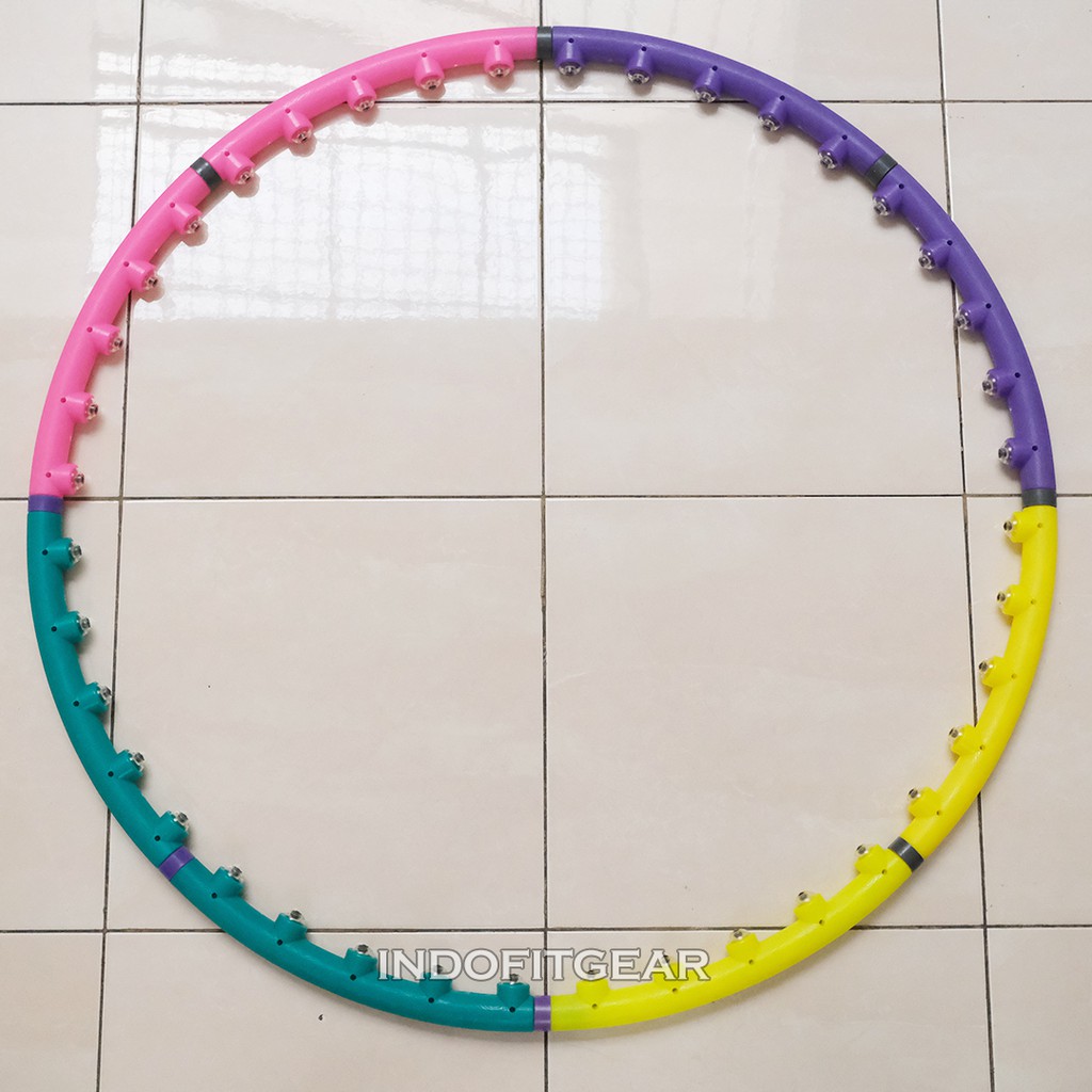 PREMIUM MASSAGE HULA  HOOP  FITNESS HULAHOOP ALAT  OLAHRAGA 