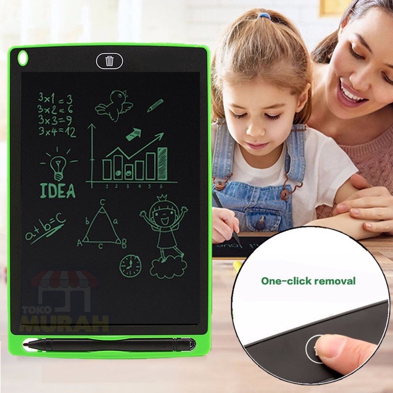 Bisa COD Papan Tulis Anak writing tablet LCD 8,5&quot; tablet menggambar Tablet Drawing