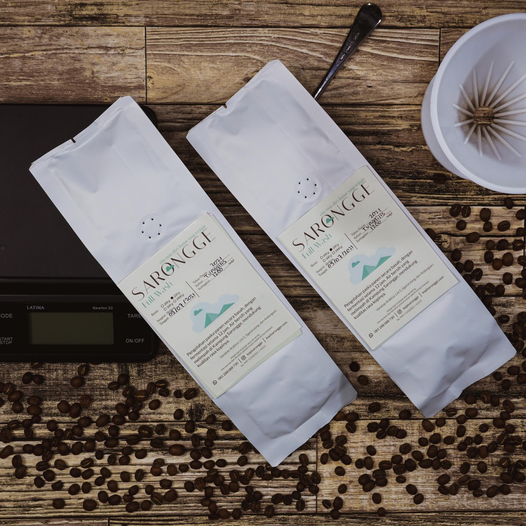 

Kopi Sarongge Full Wash (250g) [SPECIALTY ARABICA] Roasted Beans by Negri Kopi