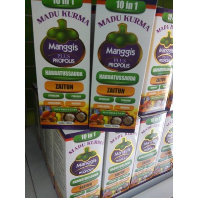 Madu anak madu kurma manggis plus propolis