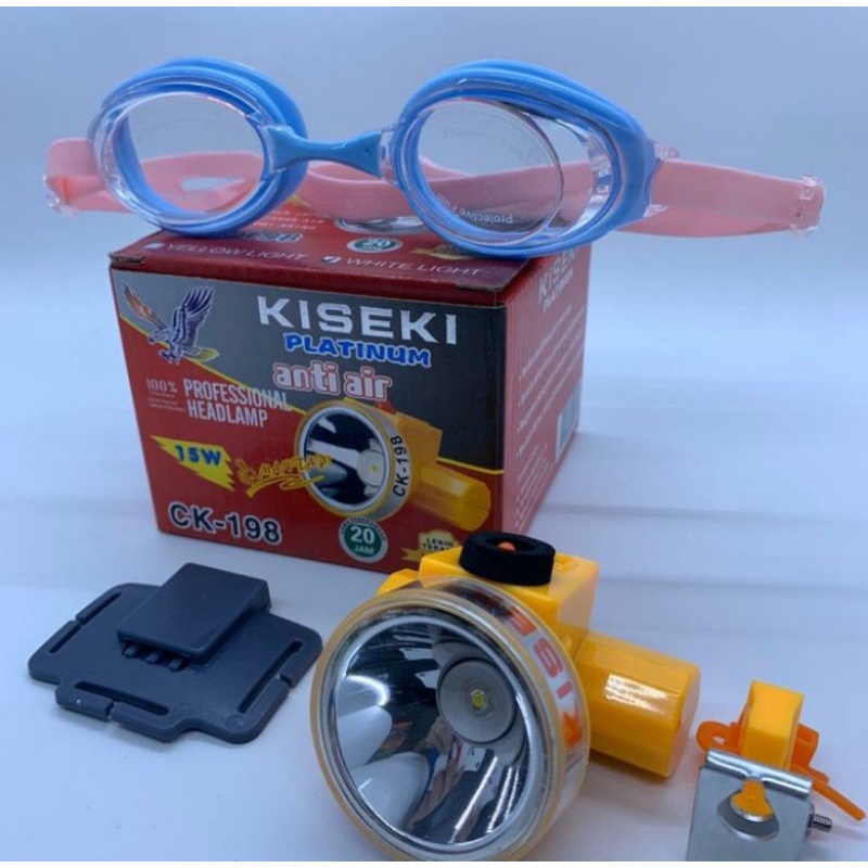 Senter Kepala selam Kiseki 198 Anti Air / Diving Selam