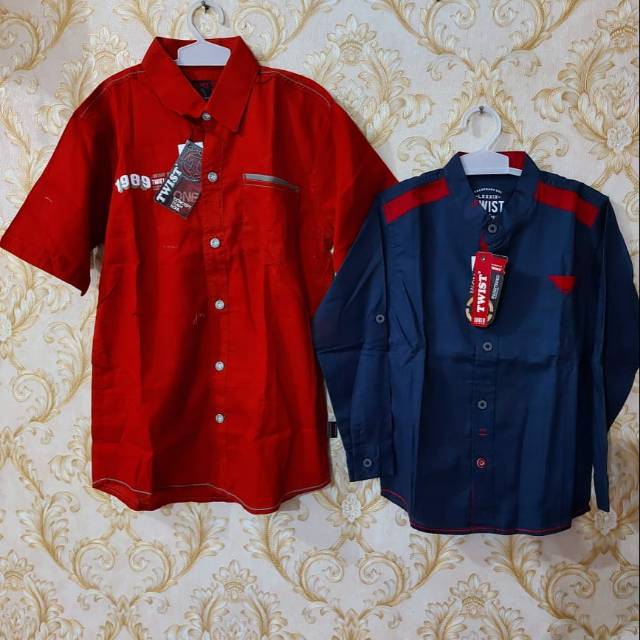 Kemeja twist kids original