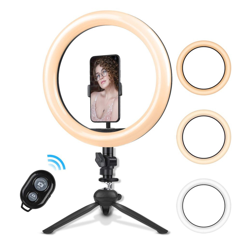 paket Lampu Ring Light Smartphone RingLight 16 26 33 cm Kamera HP Youtube makeup Tiktok Rias Bulat