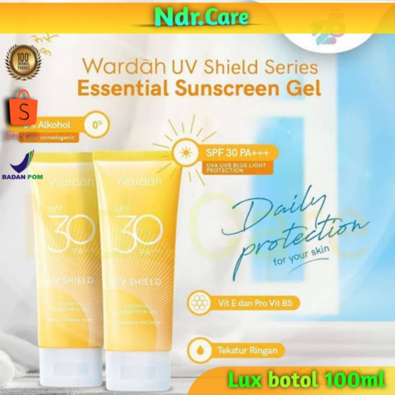 Wardah sunscreen uv Shield spf 30 40ml