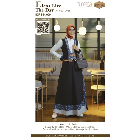 Almari Tuneeca AT-0921002 Pretiest Elegance Almari Diskon Sale Promo Gamis Long Dress