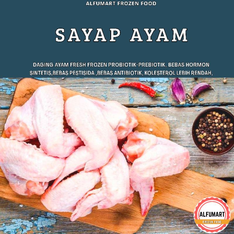 

SAYAP AYAM ORGANIK/PROBIOTIK/ SEHAT/HALAL