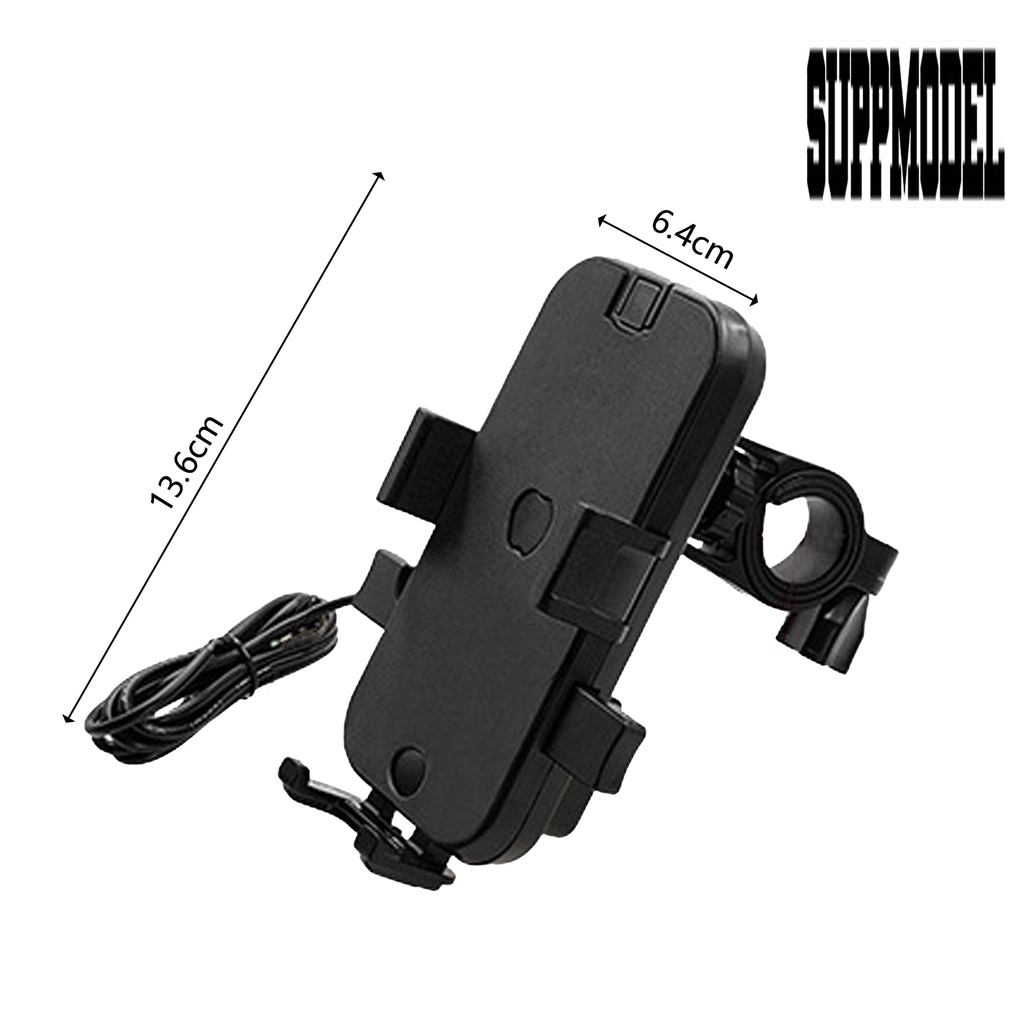 Bracket Dudukan Handphone Gps Universal 12-80V Shockproof Untuk Setang Sepeda Listrik