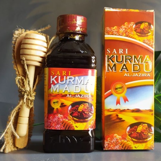 SARI KURMA MADU AL-JAZIRA [ Promo Spesial Shopee! ] Honey Dates  Sari Buah Kurma dengan  Madu