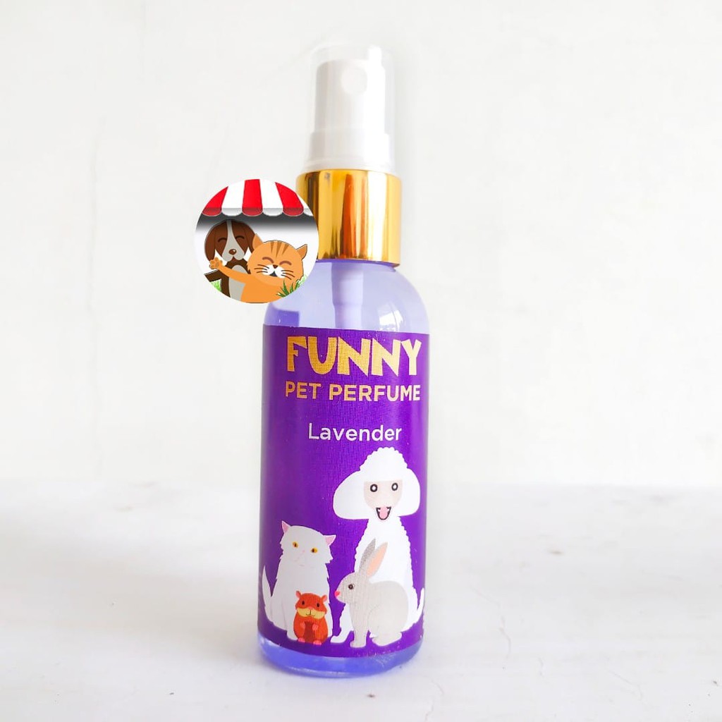 Parfum Kucing Anjing Kelinci Marmut 60ml - Funny Pet Parfume Hewan